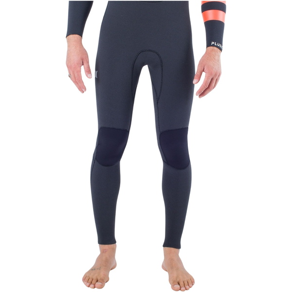 Hurley Hombres Plus 5/3mm Chest Zip Neopreno MFS0012504 - Black / Graphite